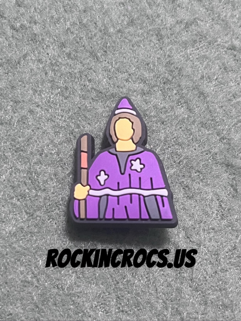 Into the Upside Down Croc Charm